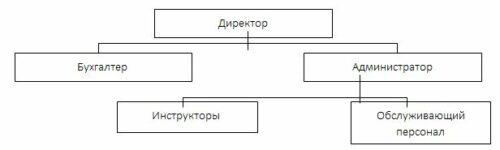 Организационная структура фитнес зала